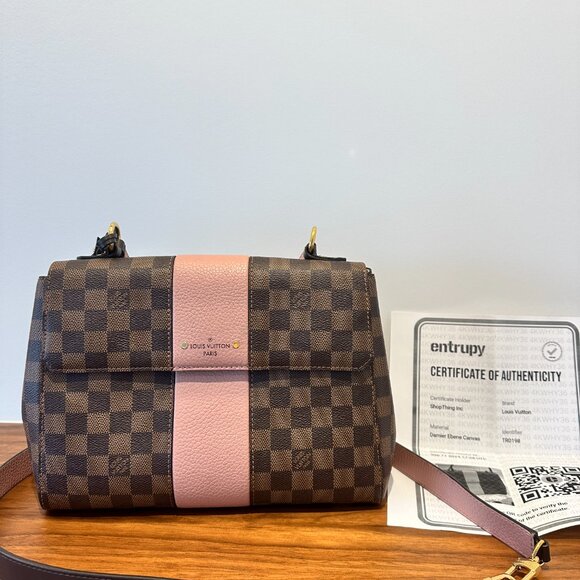 Louis Vuitton Bond Street Bag in Damier and Pink - Picture 6 of 9
